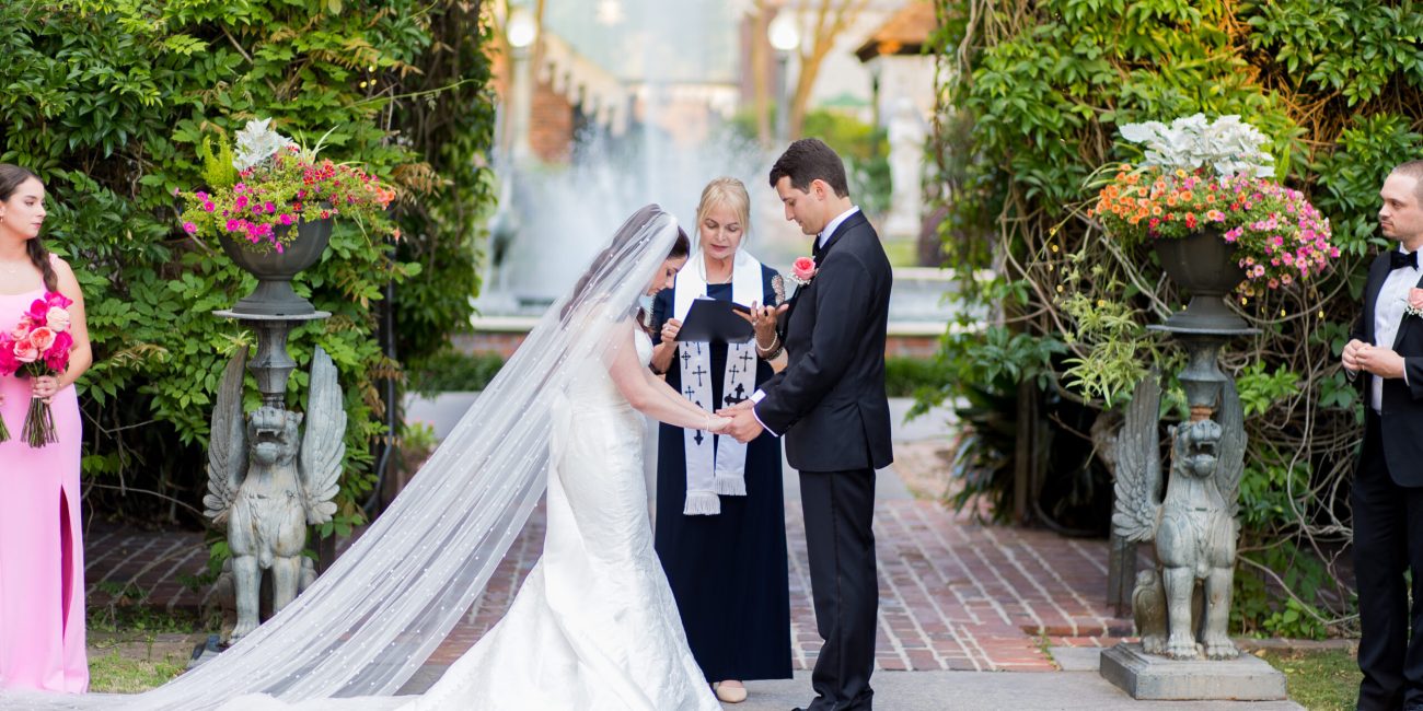 A garden ceremony - Magnolia Ceremonies